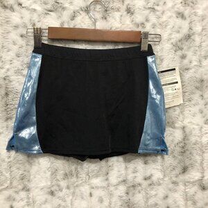 Women's GK Elite Sportswear Skorts Gymnastics Apparel Cheer Black, Blue AS